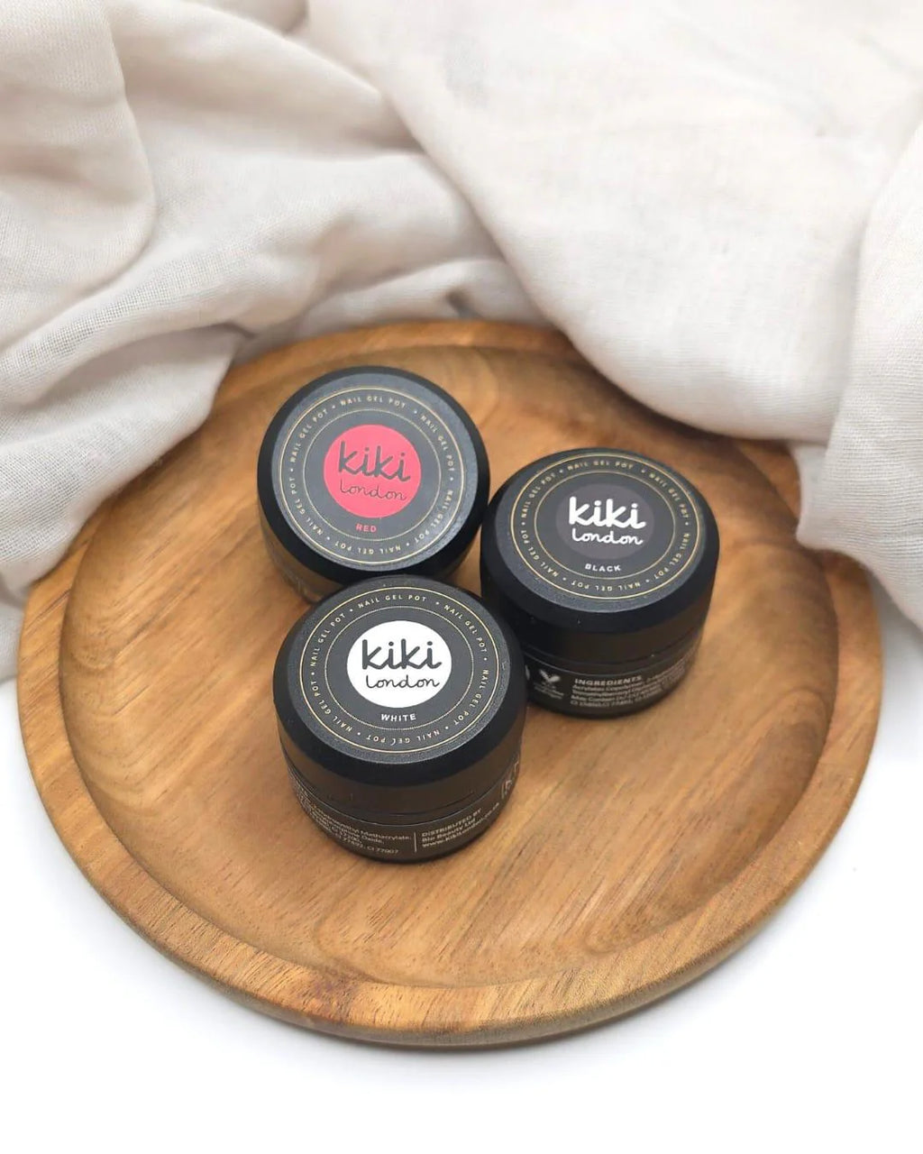 Colour Nail Gel Pots Wit