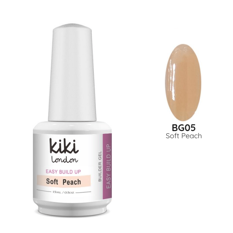 Easy Build Up Builder Gel Soft Peach 15ml